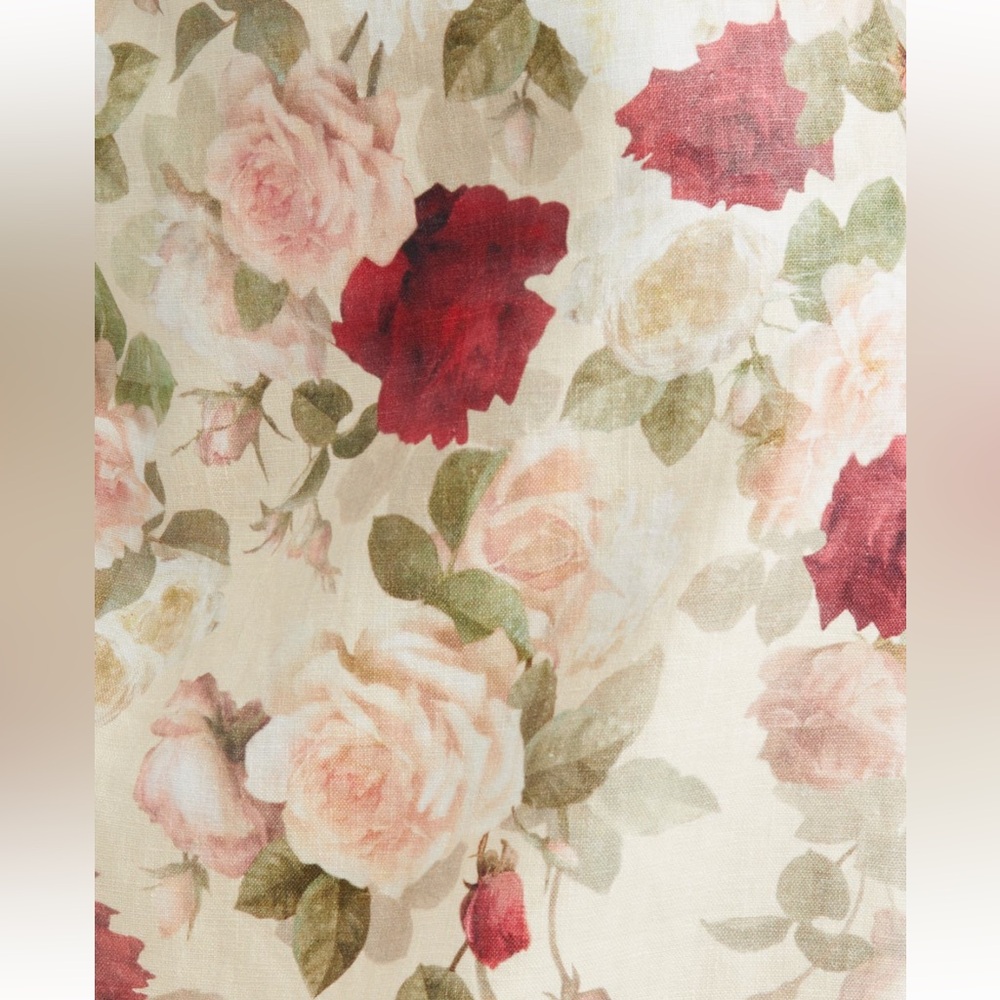 Zimmermann Cream Floral Midi Skirt - Picture 5 of 5